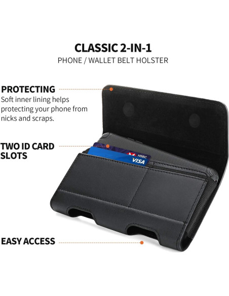 Funda BECPLT para Samsung Galaxy S25 S24 S23 5G y iPhone