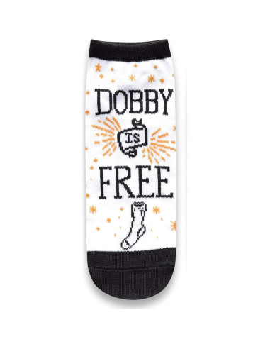 Calcetines Tobilleros Harry Potter Dobby 5 Paquetes Talla 4-10