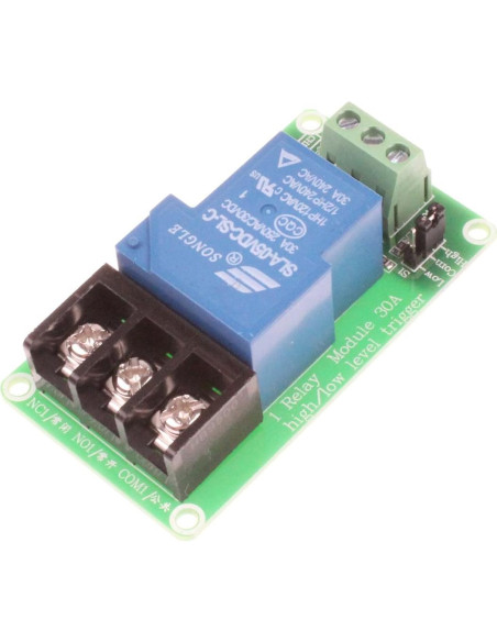 Módulo de Relé NOYITO 30A 1 Canal 5V DC/AC 250V Control Industrial