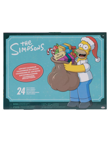 Calendario de Adviento Los Simpson JAKKS 2024 24 Sorpresas