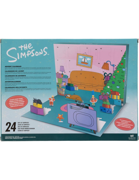 Calendario de Adviento Los Simpson JAKKS 2024 24 Sorpresas