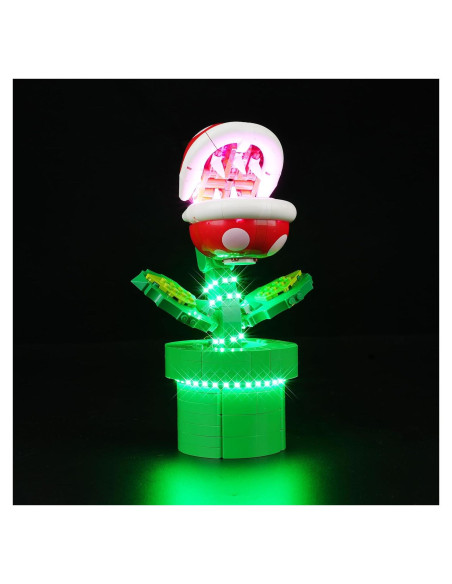Kit de Iluminación LED DALDED para Lego Planta Piranha 71426