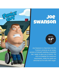Figura Joe Swanson Youtooz 11.43 cm Padre de Familia 2