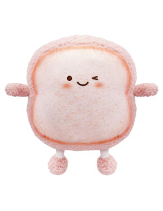 Almohada de Pan Tostado AOLIJIE Rosa 18x6 cm Peluche