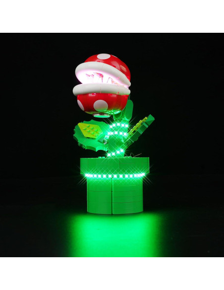 Kit de Iluminación LED DALDED para Lego Planta Piranha 71426