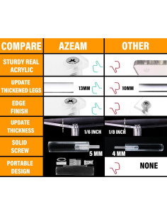 Soporte Acrílico AZEAM 3 Niveles para Exhibición de Cupcakes 2
