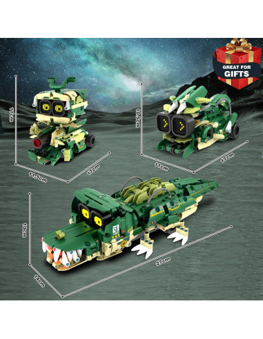 Kit de Construcción Robot 3 en 1 QHECTTY 513 Piezas