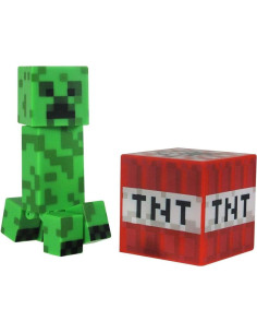 Figura de Acción Creeper Minecraft Jazwares 6,99 cm 2