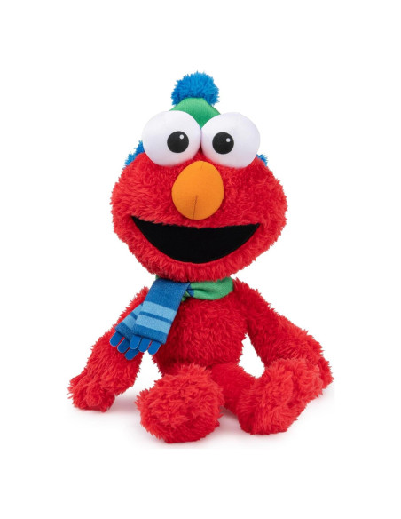 Peluche GUND Elmo Cascanueces 33 cm con bufanda