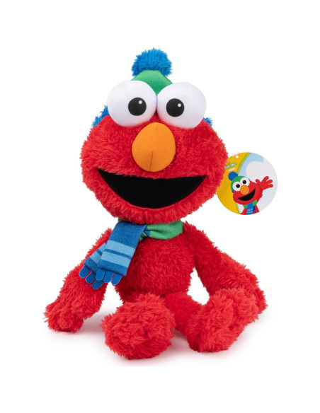 Peluche GUND Elmo Cascanueces 33 cm con bufanda