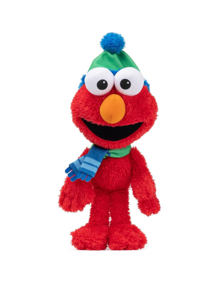 Peluche GUND Elmo Cascanueces 33 cm con bufanda