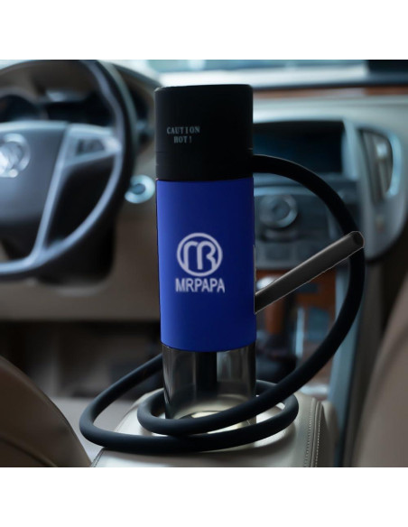 Hookah Portátil MRPAPA Azul, Set Completo para Viajar