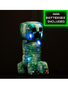 Almohada de Peluche Creeper Jay Franco con Luz LED 40 cm 2