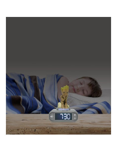 Reloj Despertador LEXiBOOK Groot Marvel 6 Sonidos Luz Nocturna 2