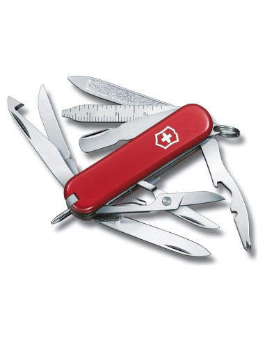 Cuchillo de bolsillo Victorinox MiniChamp, Rojo, 58mm