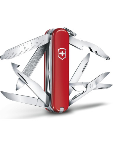 Cuchillo de bolsillo Victorinox MiniChamp, Rojo, 58mm