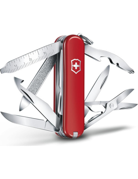 Cuchillo de bolsillo Victorinox MiniChamp, Rojo, 58mm