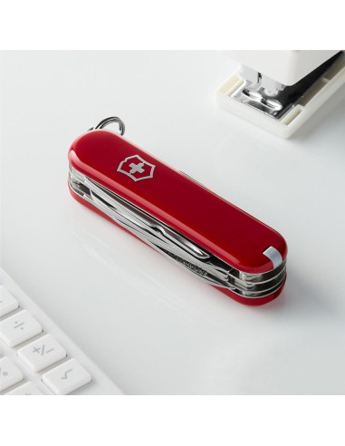 Cuchillo de bolsillo Victorinox MiniChamp, Rojo, 58mm
