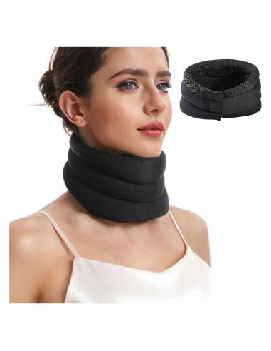 Soporte de Cuello KKINYAS Ajustable para Ronquidos - Transpirable