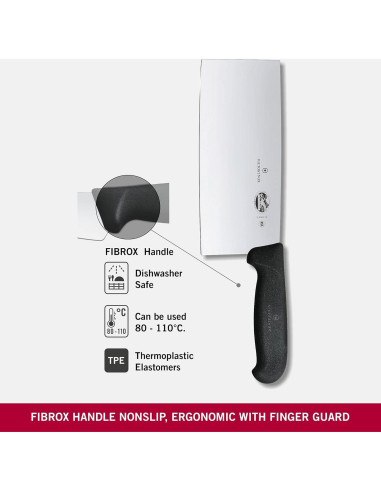 Cuchillo de Chef Chino Victorinox 30 cm Acero Inoxidable