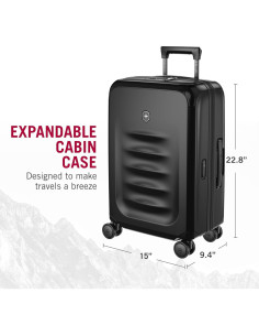 Maleta Victorinox Spectra 3.0 45L Negro - Equipaje de Mano 2