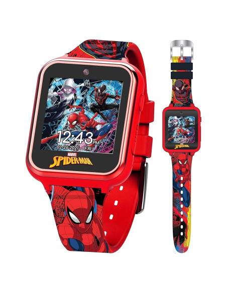 Reloj Inteligente Spider-Man para Niños - Pantalla LED 40mm