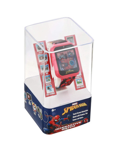 Reloj Inteligente Spider-Man para Niños - Pantalla LED 40mm