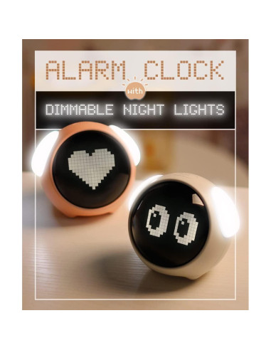 Reloj Despertador MikoDream para Niños con Luz Nocturna