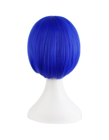Peluca BOB Recta Corto MapofBeauty Azul Marino 30 cm