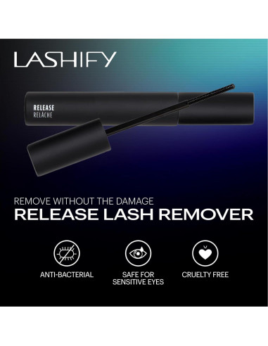 Removedor de Pestañas Lashify Release 12.7x1.9cm Vegano