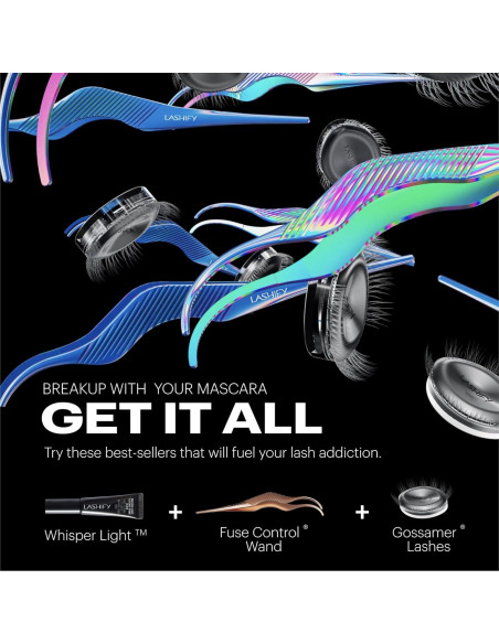 Removedor de Pestañas Lashify Release 12.7x1.9cm Vegano