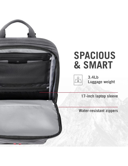 Mochila Victorinox Touring 2.0 para Laptop 33L - Gris Claro
