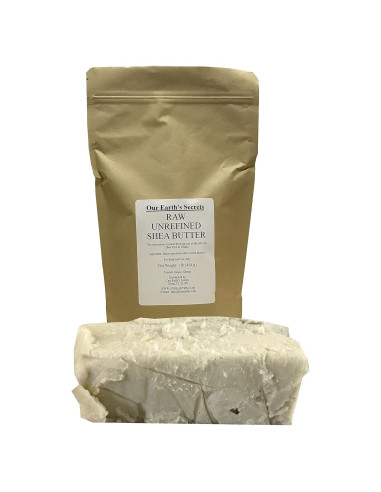 Manteca de Karité Cruda Sin Refinar 454g Nuestros Secretos de la Tierra