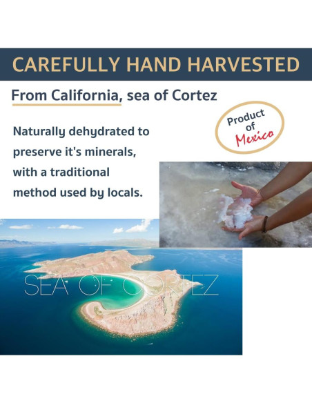 Sal Marina All Goods - Grano Fino 453 g, 100% Natural, Kosher