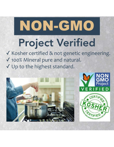 Sal Marina All Goods - Grano Fino 453 g, 100% Natural, Kosher