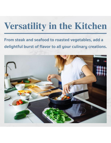 Sal Marina All Goods - Grano Fino 453 g, 100% Natural, Kosher