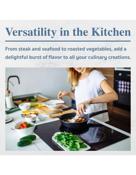 Sal Marina All Goods - Grano Fino 453 g, 100% Natural, Kosher