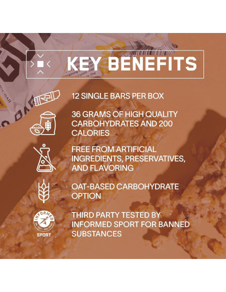 Barra de Entrenamiento BPN Go Bar Avena Original 12 Unidades