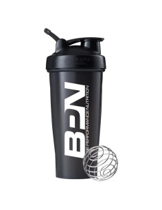Botella Shaker BPN 828 ml con batidor negro