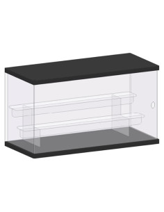 Caja de Exhibición Acrílica DuvinDD 3 Niveles 40x18x21cm