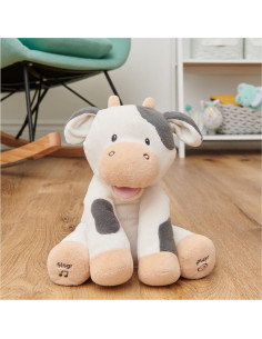 Peluche Animado Buttermilk Vaca GUND 30 cm Juguete Sensorial 2