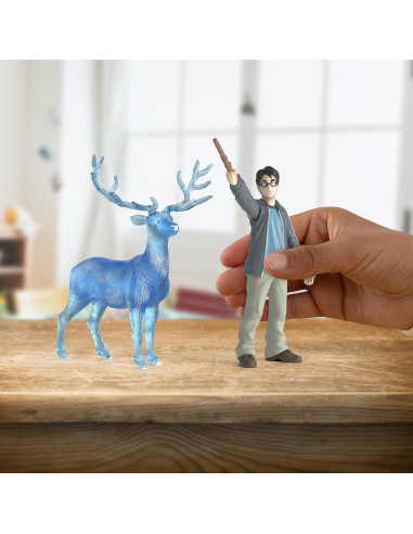 Conjunto Coleccionable Harry Potter con Patronus Ciervo Schleich