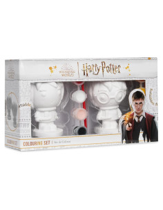 Juego de Figuras de Yeso Harry Potter - Manualidades Creativas