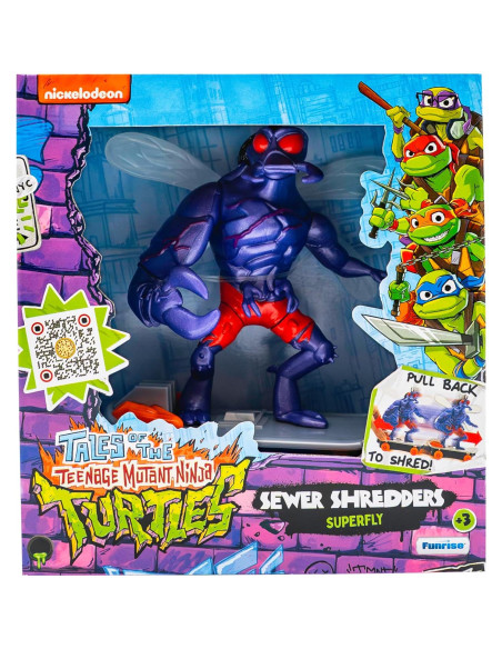 Juguete Patineta Tortugas Ninja Superfly 12.7 cm Coleccionable Juguete Patineta Tortugas Ninja Superfly 12.7 cm Coleccionable