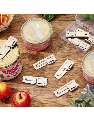 Abrelatas de Camping Chumia de Acero Inoxidable - 8 Piezas