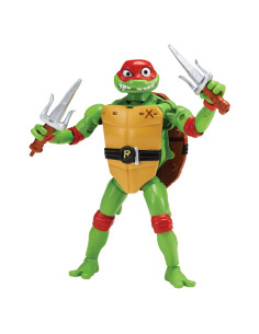 Figura Tortuga Ninja Raphael 14 cm Mutaciones Deluxe Playmates