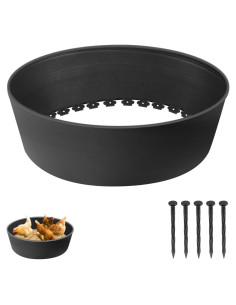 Bañera de Polvo para Pollos Kalekey 63.5 cm Ajustable