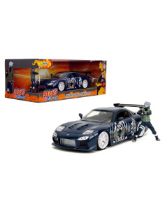 Coche Die-Cast Mazda RX-7 Jada Toys 1:24 con Kakashi