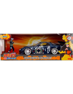 Coche Die-Cast Mazda RX-7 Jada Toys 1:24 con Kakashi 2