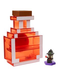 Estuche Mattel Minecraft para 5 Figuras Mini + Bruja
